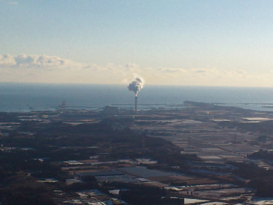 新地火力発電所（福島県）の画像。